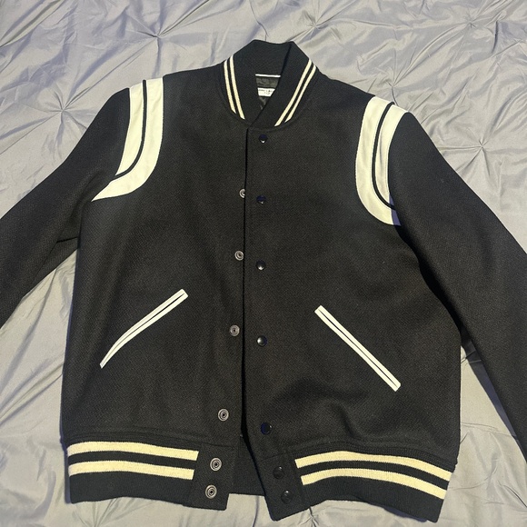 NEVER WORN YSL TEDDY BOMBER JACKET - Picture 1 of 6